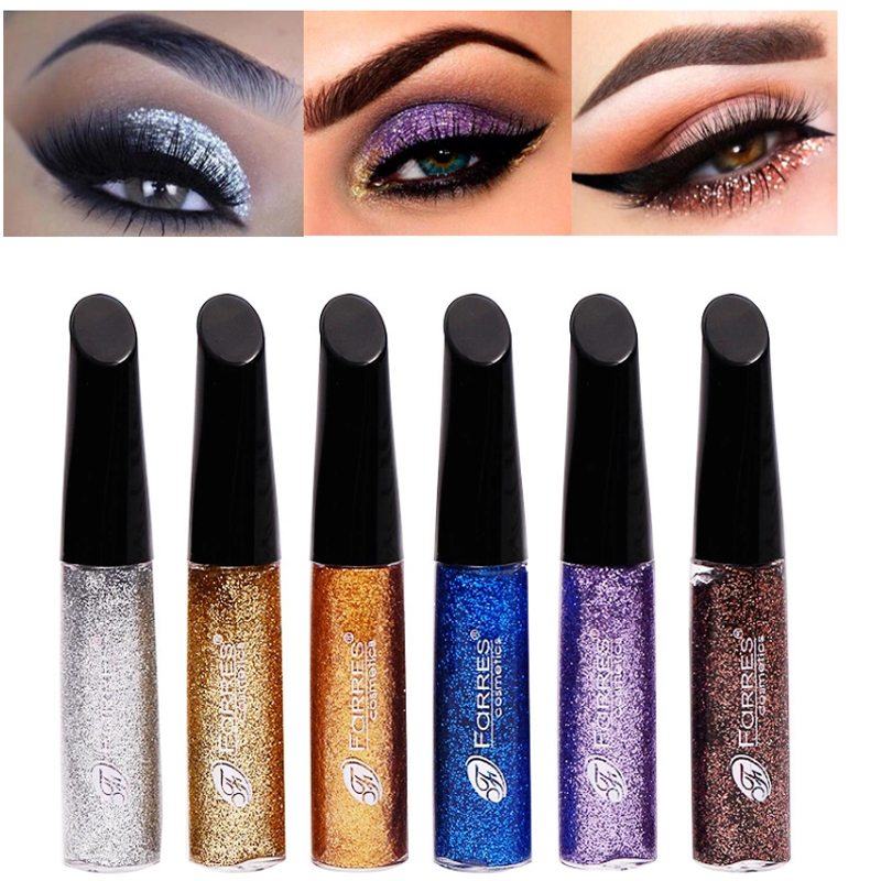 In Stock! Glitter Liquid Eyeliner Pen 6 Colors Metallic Shiny Eye Shadow Liner Sequins Eye Shadow Eyeliner, As pic
In Stock! Glitter Liquid Eyeliner Pen 6 Colors Metallic Shiny Eye Shadow Liner Sequins Eye Shadow Eyeliner, As pic