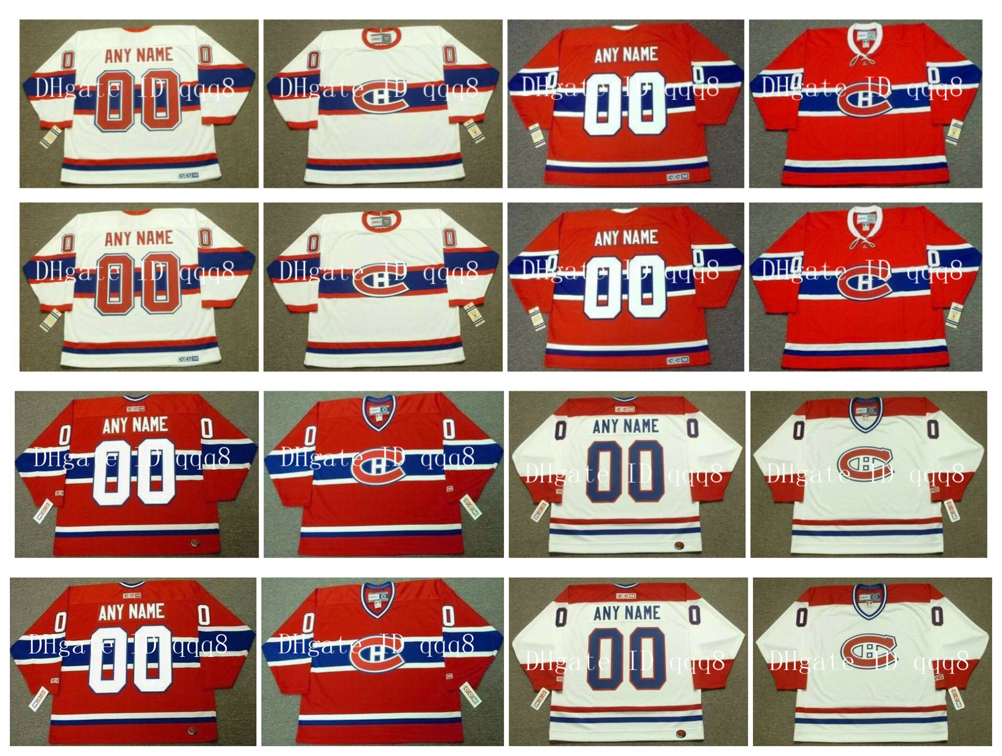 Custom Vintage Montreal Canadiens Jerseys Personalization Ice Hockey Jerseys Red White Stitched Any Name Number Size S-XXXXL, As pic
Custom Vintage Montreal Canadiens Jerseys Personalization Ice Hockey Jerseys Red White Stitched Any Name Number Size S-XXXXL, As pic