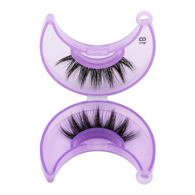 Moon-Purple False eyelashes Imitation Mink hair Thick Creative Packaging Portable Natural Eyelashes Moon 1 Pair
Moon-Purple False eyelashes Imitation Mink hair Thick Creative Packaging Portable Natural Eyelashes Moon 1 Pair
