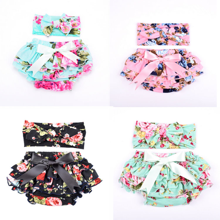 11 colors Baby floral printed bloomers with headband Toddler infant briefs bloomer PP pants underwear girls Panties kids boutique clothing, 2pcs=1set
11 colors Baby floral printed bloomers with headband Toddler infant briefs bloomer PP pants underwear girls Panties kids boutique clothing, 2pcs=1set