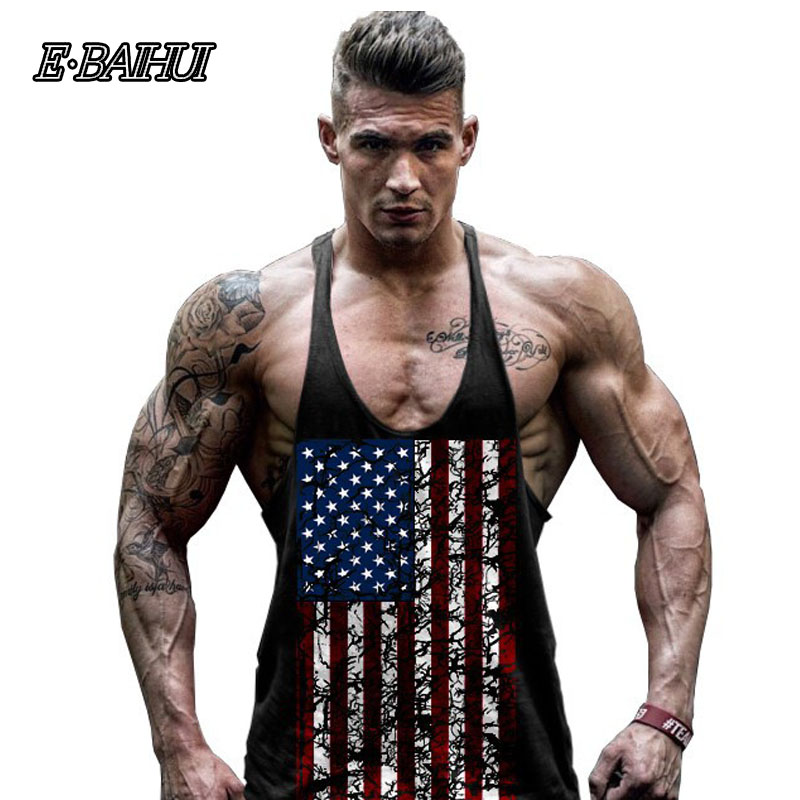 E-BAIHUI Men Fitness Tank Tops Stringers Vest Bodybuilding Clothing Sleeveless Crossfit Tanks Top Casual Tanktop Black Grey Singlets TT018, Gray
E-BAIHUI Men Fitness Tank Tops Stringers Vest Bodybuilding Clothing Sleeveless Crossfit Tanks Top Casual Tanktop Black Grey Singlets TT018, Gray