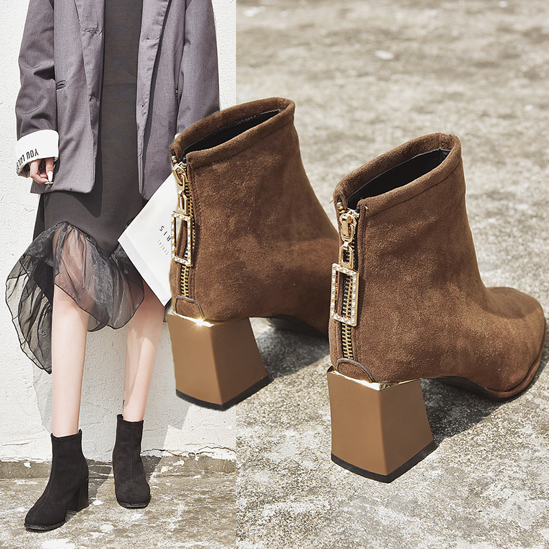 Low Heels booties Shoes Stiletto Boots Lace Up Round Toe Booties Ladies High Heel Mid Calf Fashion Chunky Mid-Ca
Low Heels booties Shoes Stiletto Boots Lace Up Round Toe Booties Ladies High Heel Mid Calf Fashion Chunky Mid-Ca