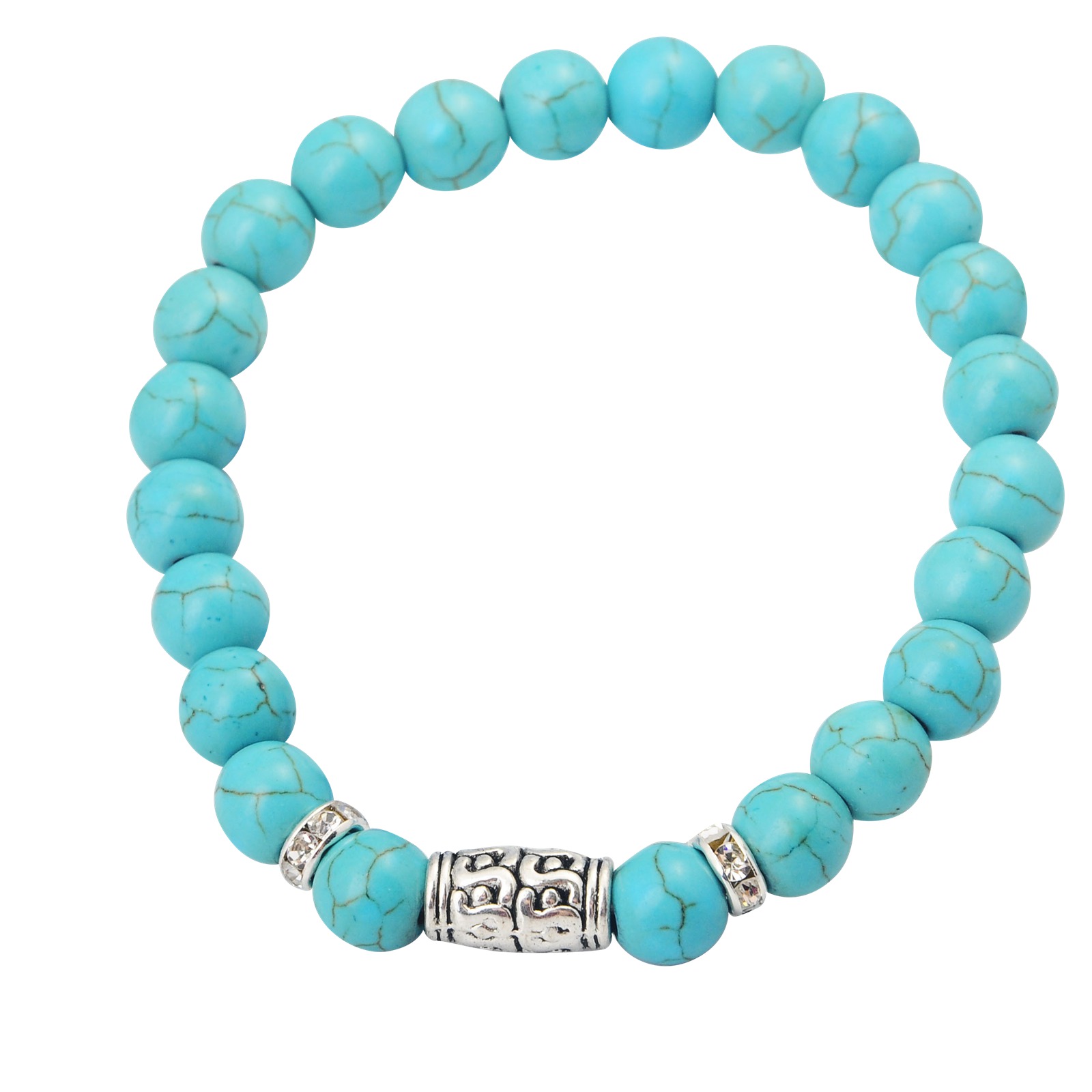 Men's natural stone beads jewelry bracelet 8mm bracelet 2019 new