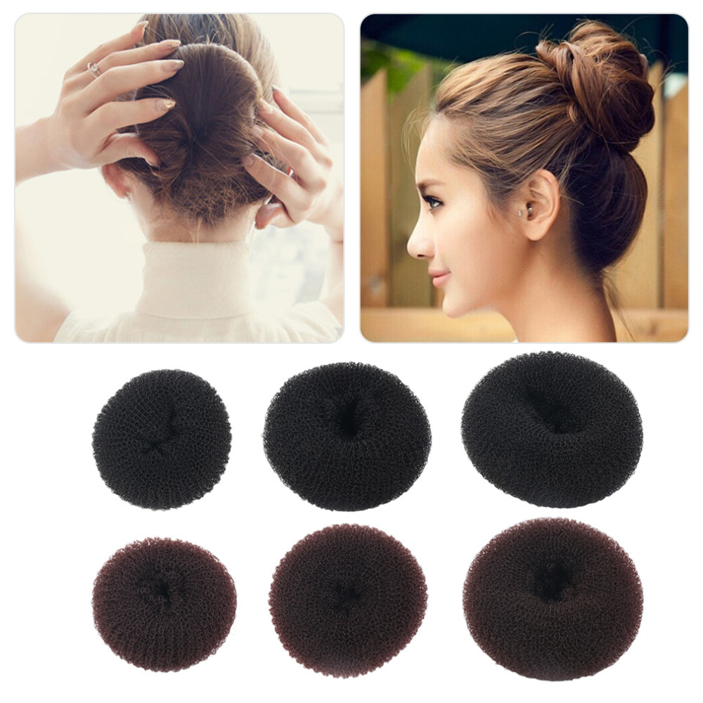 Women Ball Shape Hairband Cute Girls Sponge Bract Head Meatball Head Hair Bun Maker Ring Donut Shape Hairband Hair Styling Tool
Women Ball Shape Hairband Cute Girls Sponge Bract Head Meatball Head Hair Bun Maker Ring Donut Shape Hairband Hair Styling Tool