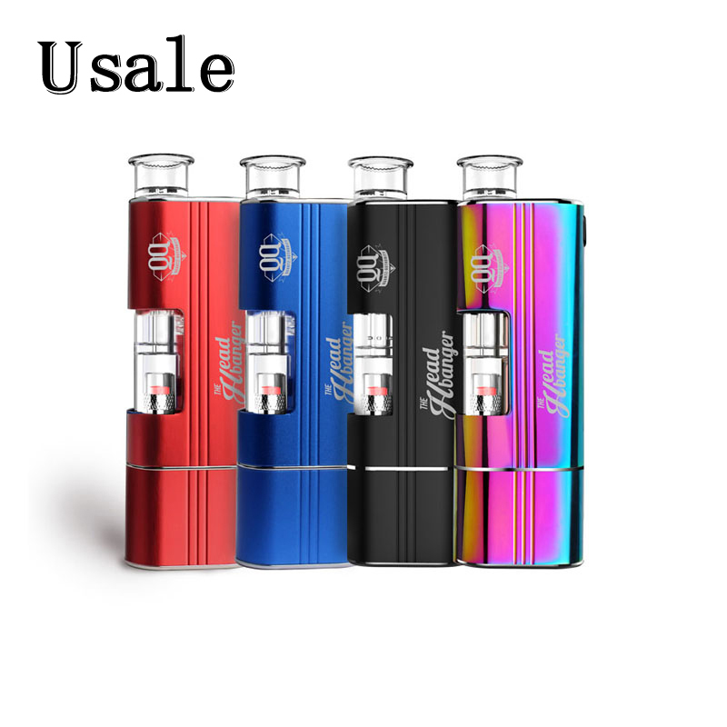 Airis Headbanger Kit Built-in 1500mAh Battery Dab Wax Glass Vaporizer Vape Pen Device For Airistech Qcell Quatz Ceramic Coil 100% Original
Airis Headbanger Kit Built-in 1500mAh Battery Dab Wax Glass Vaporizer Vape Pen Device For Airistech Qcell Quatz Ceramic Coil 100% Original
