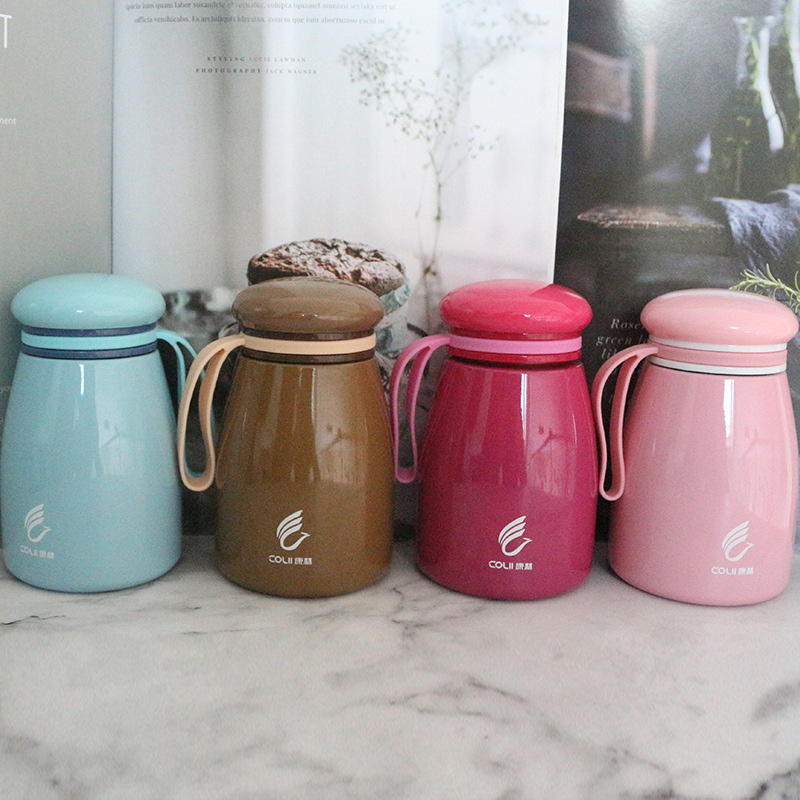Multi-color Thermal Cup Vacuum Flask Heat Water Bottle Stainless Steel Insulation Drink Bottle Portable cup handle belt pf8293
Multi-color Thermal Cup Vacuum Flask Heat Water Bottle Stainless Steel Insulation Drink Bottle Portable cup handle belt pf8293