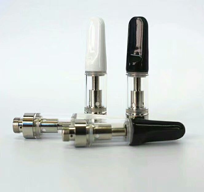 th2 eCig Ceramic coil White/black Ceramic flat mouth extract Oil Vape Cartridges .5ml 1ml 2.0mm holes Wickless atomizer with Plastic tube
th2 eCig Ceramic coil White/black Ceramic flat mouth extract Oil Vape Cartridges .5ml 1ml 2.0mm holes Wickless atomizer with Plastic tube