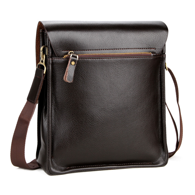 Men Classic Travel Business Shoulder Bag Wallet Satchel Pack Casual Daypack Leather Briefcase Crossbody Polo Messenger Bag