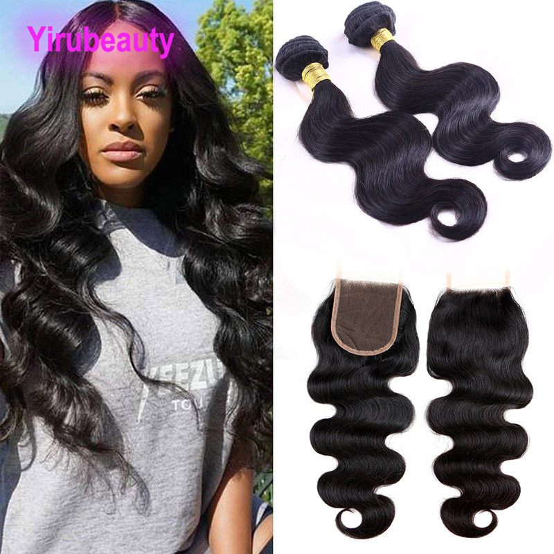 Indian Virgin Human Hair 8-28inch Bundles With Baby Hair 4X4 Lace Closure Body Wave Indian Hair Extensions Wefts With Closure, Natural color
Indian Virgin Human Hair 8-28inch Bundles With Baby Hair 4X4 Lace Closure Body Wave Indian Hair Extensions Wefts With Closure, Natural color