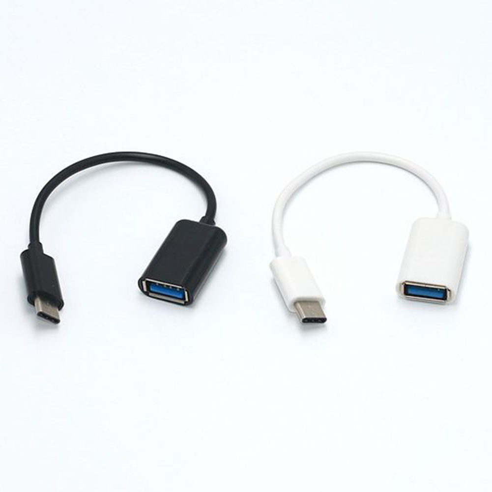 16cm Type-C OTG Adapter Cable USB 3.1 Type C Male To USB 3.0 A Female OTG Data Cord Adapter, White
16cm Type-C OTG Adapter Cable USB 3.1 Type C Male To USB 3.0 A Female OTG Data Cord Adapter, White