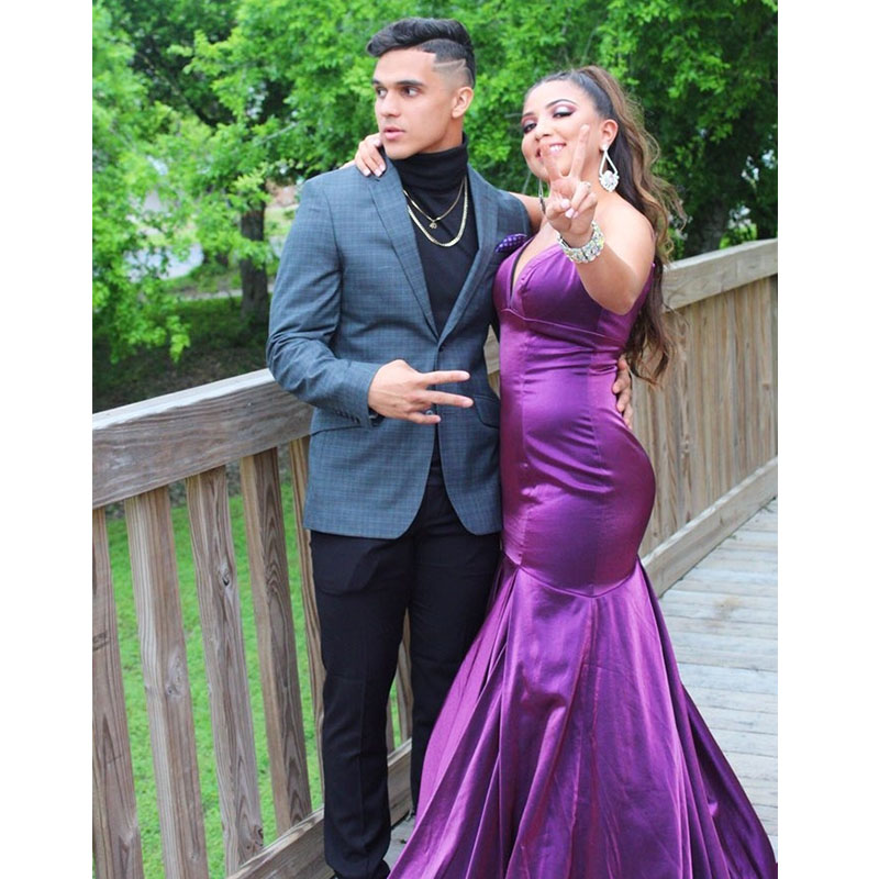 Purple Satin Mermaid Prom Dresses Sweetheart Spaghetti Straps Long Prom Gowns Cheap Junior Graduation Dresses vestidos de graduacion, Royal blue
Purple Satin Mermaid Prom Dresses Sweetheart Spaghetti Straps Long Prom Gowns Cheap Junior Graduation Dresses vestidos de graduacion, Royal blue