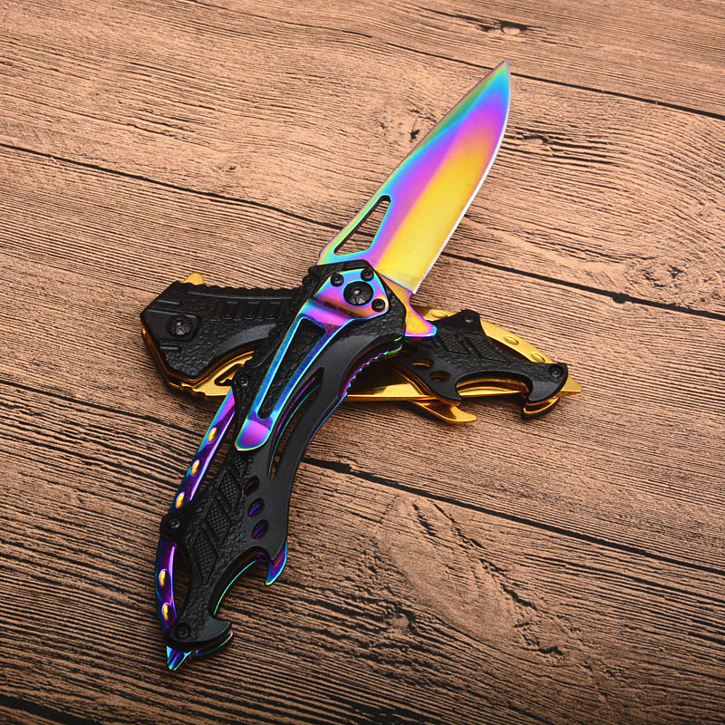3 Styles Blade Assisted Opening Pocket Flipper Folding Knife 440C Titanium Coated Blades Steel + Aluminum Handle Knives
3 Styles Blade Assisted Opening Pocket Flipper Folding Knife 440C Titanium Coated Blades Steel + Aluminum Handle Knives