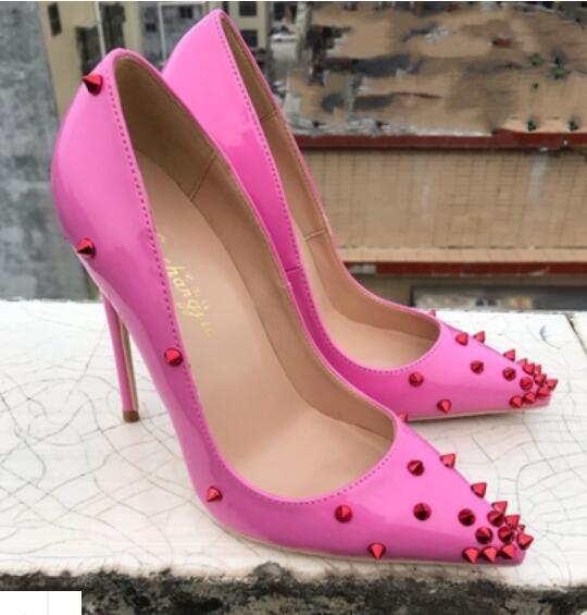 Brand New Designer Classic Women Red Bottoms High Heels Patent Leather Pointy Toe Dress Shoes Luxury Shallow Mouth Red Sole Wedding Shoes
Brand New Designer Classic Women Red Bottoms High Heels Patent Leather Pointy Toe Dress Shoes Luxury Shallow Mouth Red Sole Wedding Shoes
