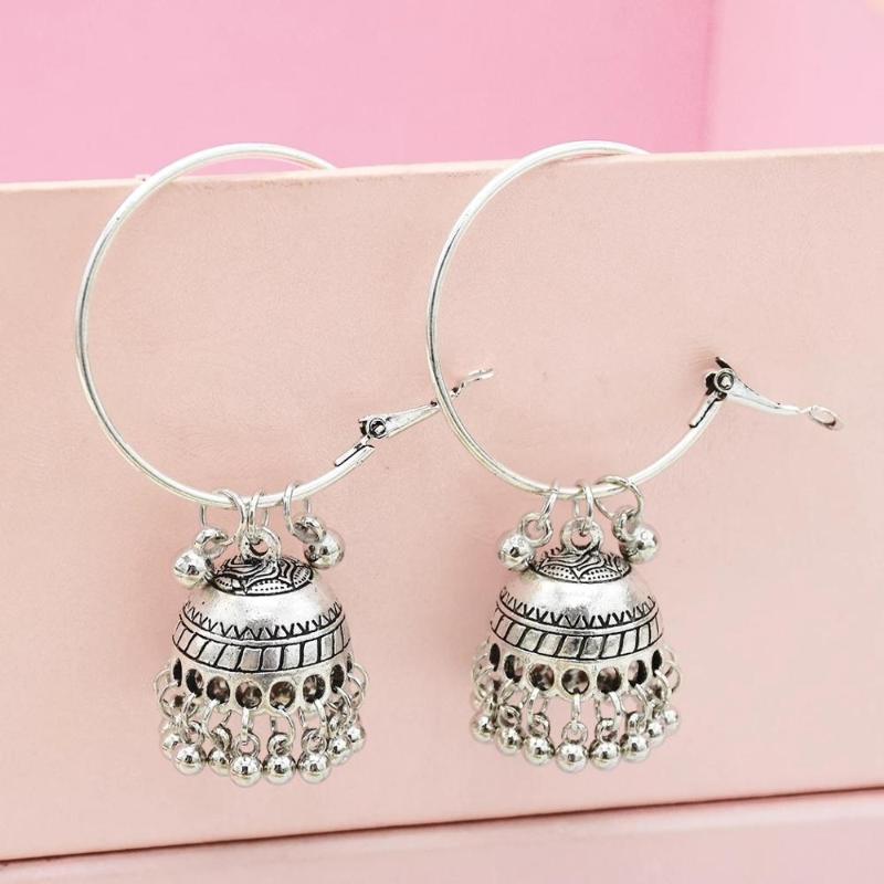 Hoop & Huggie Bohemian Ethnic Jhumka Earrings Women Party Big Circle Bells Tassel Thailand Tribal Statement Jewelry Gift
Hoop & Huggie Bohemian Ethnic Jhumka Earrings Women Party Big Circle Bells Tassel Thailand Tribal Statement Jewelry Gift
