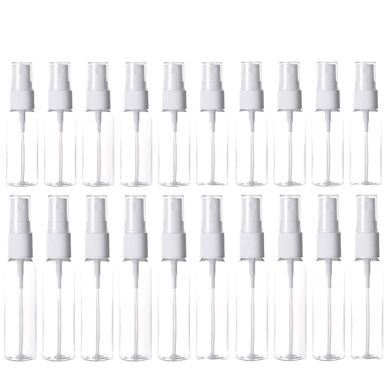 20 Packs of Clear Plastic Fine Mist Spray Bottle,Plastic Refillable Spray Bottles,10Ml/20Ml,for Essential Oils, Travel,Cleaning
20 Packs of Clear Plastic Fine Mist Spray Bottle,Plastic Refillable Spray Bottles,10Ml/20Ml,for Essential Oils, Travel,Cleaning