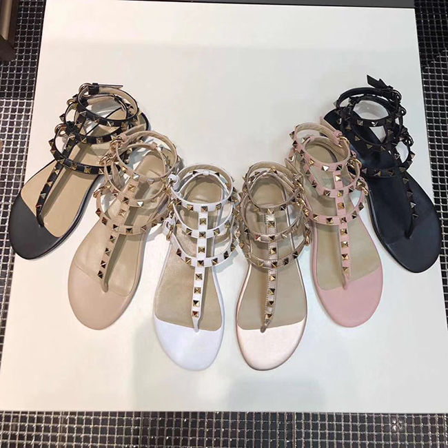 Fashion, high quality and sexy Hot Sale Zapatos Mujer Color Rivets Spiked Gladiator Flat Sandals Stones Studded Flip Sandal Big Size Designe, #6
Fashion, high quality and sexy Hot Sale Zapatos Mujer Color Rivets Spiked Gladiator Flat Sandals Stones Studded Flip Sandal Big Size Designe, #6