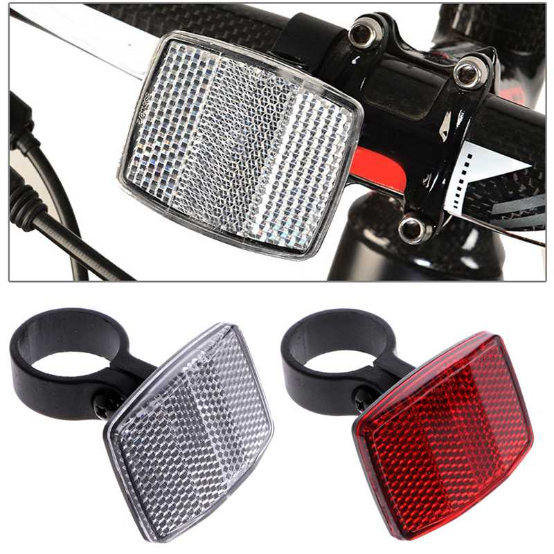 Bike Lights Bicycle Handlebar Reflector Reflective Front Rear Warning Light Safety Lens
Bike Lights Bicycle Handlebar Reflector Reflective Front Rear Warning Light Safety Lens