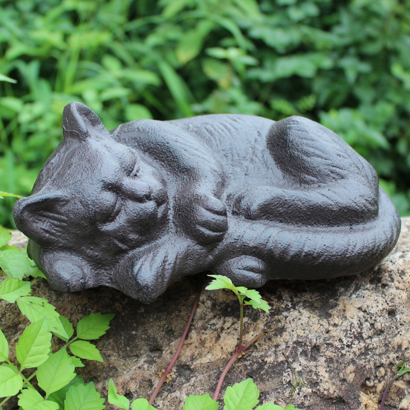 Wrought Iron Sleeping Cat Rural Cast Iron Cat Animal Figurine Cottage Cabin Lodge Yard Garden Outdoor Decor Country Ornament Vintage Statue
Wrought Iron Sleeping Cat Rural Cast Iron Cat Animal Figurine Cottage Cabin Lodge Yard Garden Outdoor Decor Country Ornament Vintage Statue
