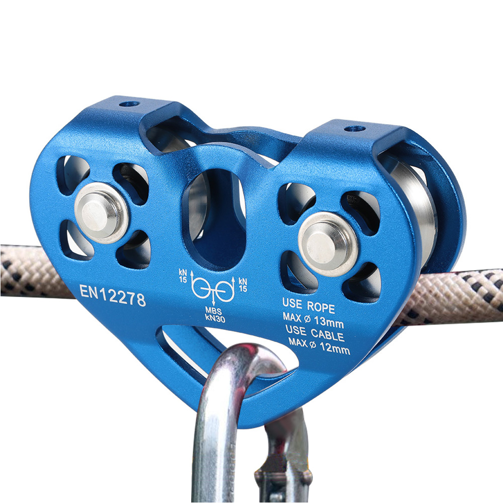 Camping HikingClimbing Accessories Lixada 30kN Cable Trolley Pulley with Ball Bearing Outdoor Rock Ice Climbing Accessories Caving Rescue
Camping HikingClimbing Accessories Lixada 30kN Cable Trolley Pulley with Ball Bearing Outdoor Rock Ice Climbing Accessories Caving Rescue