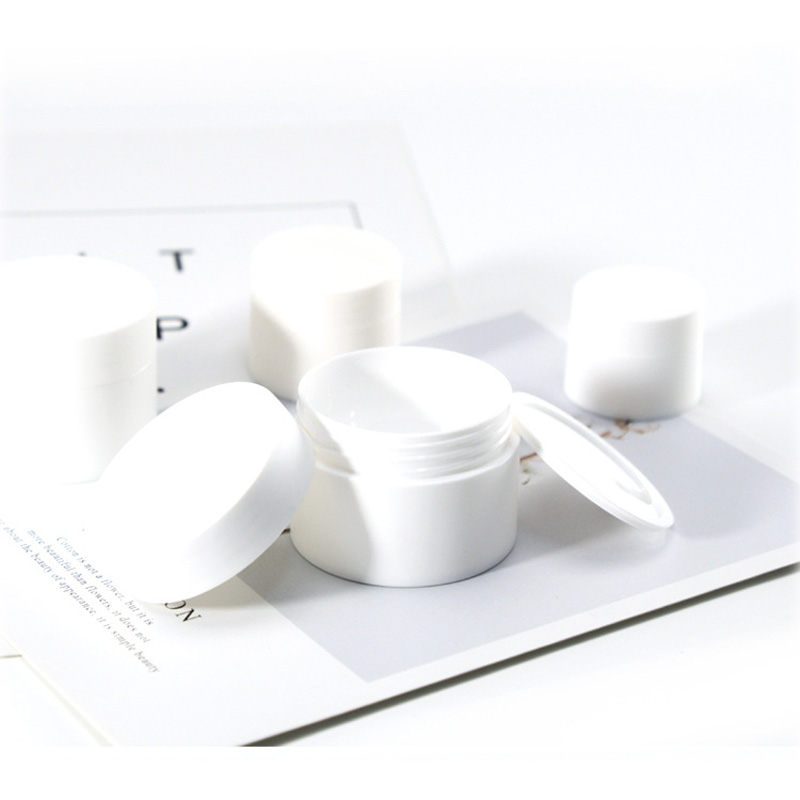 5G 15G 20G 30G PP Cosmetic Cream Jars Bottles With Lid Empty Lotion Nail Art Mask Refillable Container Logo Printed Availalbe