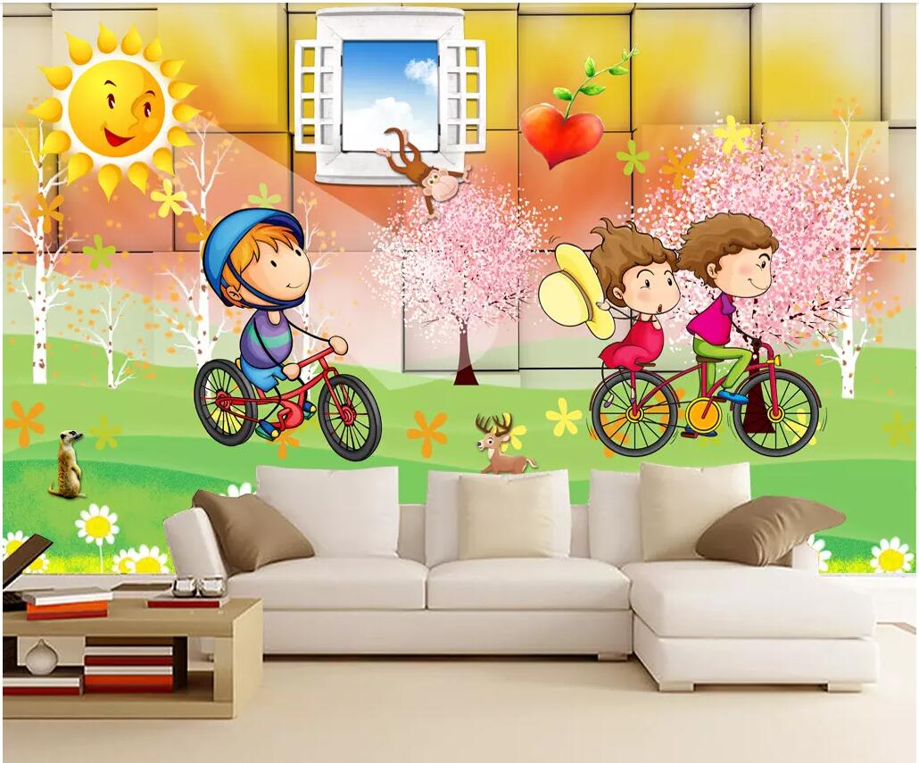 WDBH 3d wallpaper custom photo Children's playground bike game Children's room Home decor 3d wall murals wallpaper for walls 3 d, Non-woven
WDBH 3d wallpaper custom photo Children's playground bike game Children's room Home decor 3d wall murals wallpaper for walls 3 d, Non-woven