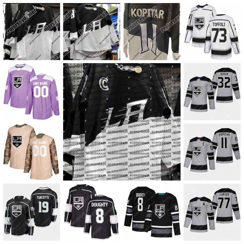 Youth Los Angeles Kings 2020 Stadium Series Jersey Anze Kopitar Drew Doughty Tyler Toffoli Dustin Brown Jeff Carter Alex Iafallo Kovalchuk, Black;red
Youth Los Angeles Kings 2020 Stadium Series Jersey Anze Kopitar Drew Doughty Tyler Toffoli Dustin Brown Jeff Carter Alex Iafallo Kovalchuk, Black;red