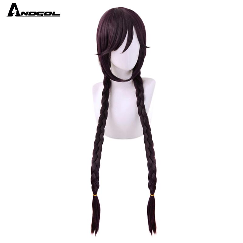 ANOGOL Danganronpa Dangan-Ronpa Toko Fukawa Long Purple Double Braided Synthetic Cosplay Wig for Halloween Costume Party, As pic
ANOGOL Danganronpa Dangan-Ronpa Toko Fukawa Long Purple Double Braided Synthetic Cosplay Wig for Halloween Costume Party, As pic