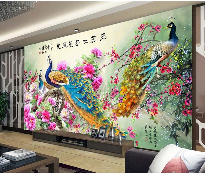 3d wallpaper custom photo Peacock lucky bird family tv background wall home decor living room 3d wall murals wallpaper for walls 3 d, Non-woven wallpaper
3d wallpaper custom photo Peacock lucky bird family tv background wall home decor living room 3d wall murals wallpaper for walls 3 d, Non-woven wallpaper
