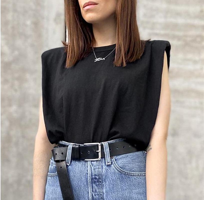 Summer Sleeveless Top Female O Neck White Women Blouse Shirt Ladies Loose Solid Chic Casual Blouses 2020 Cotton Streetwear Blusa, Style1
Summer Sleeveless Top Female O Neck White Women Blouse Shirt Ladies Loose Solid Chic Casual Blouses 2020 Cotton Streetwear Blusa, Style1