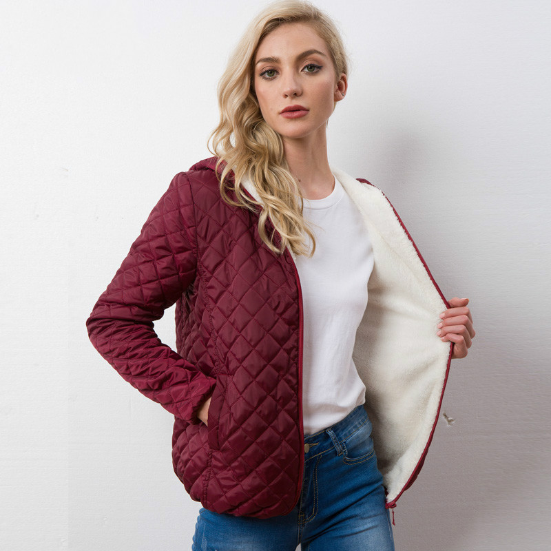 XXL Autumn New Parkas Basic Jackets Women Winter Plus Velvet Lamb Hooded Coats Cotton Winter Jacket Womens Outwear Coat, Black
XXL Autumn New Parkas Basic Jackets Women Winter Plus Velvet Lamb Hooded Coats Cotton Winter Jacket Womens Outwear Coat, Black