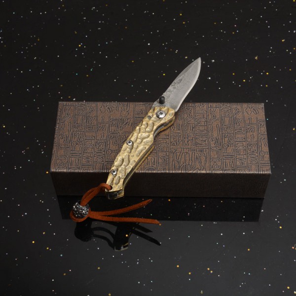 On Sale! Small Damascus Pocket Folding Knife Damascus Steel Blade Steels Handle Mini EDC Gift Knives No Lock
On Sale! Small Damascus Pocket Folding Knife Damascus Steel Blade Steels Handle Mini EDC Gift Knives No Lock