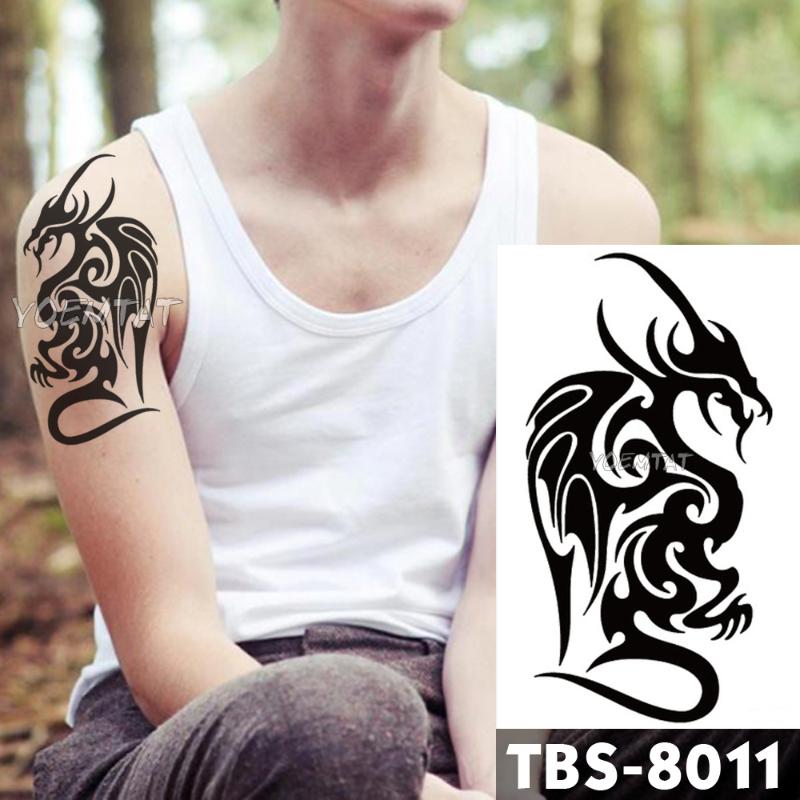 12x19cm Waterproof Temporary Tattoo Men Fire Tatoo Eagle Dragon Lotus Mandala Water Transfer Fake Tatto For Man Wom
12x19cm Waterproof Temporary Tattoo Men Fire Tatoo Eagle Dragon Lotus Mandala Water Transfer Fake Tatto For Man Wom