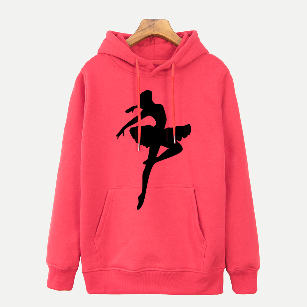 Fashion Sweatshirt For Women 2018 Hoodie Autumn Winter Clothes Dancing Ballet Girl Harajuku Women's Hoodies Korean Style Hoody