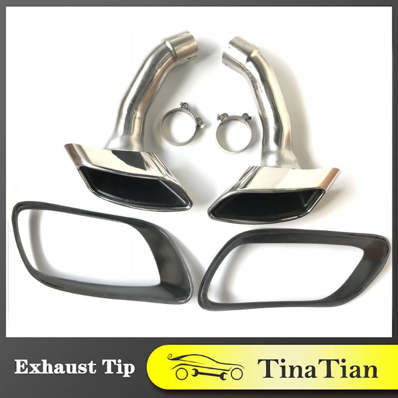 X6 E71 dedicated 304 stainless steel muffler exhaust pipe tip for x6 e71 30D 35D 40D exhaust tail pipe accessories
X6 E71 dedicated 304 stainless steel muffler exhaust pipe tip for x6 e71 30D 35D 40D exhaust tail pipe accessories