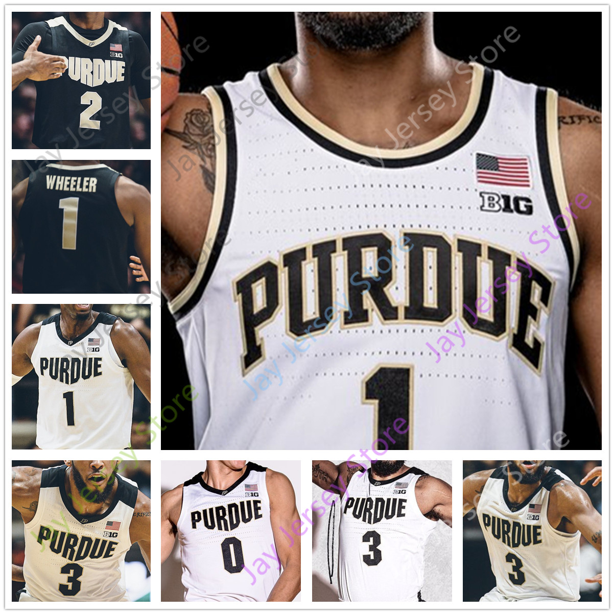 Custom Purdue Basketball Jersey College 11 Isaiah Thompson 2 Joe Barry Carroll 14 Landry 13 Glenn Robinson 12 Evan Boudreaux, White round collar
Custom Purdue Basketball Jersey College 11 Isaiah Thompson 2 Joe Barry Carroll 14 Landry 13 Glenn Robinson 12 Evan Boudreaux, White round collar