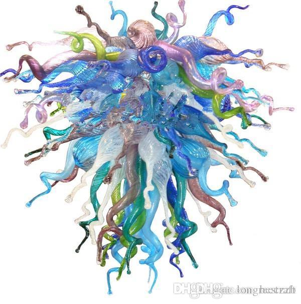 Modern New Style Inspired Chandelier Lighting 100% Mouth Blown Glass Ceiling Chandelier Lamps LED Chandeliers- Griban Brand