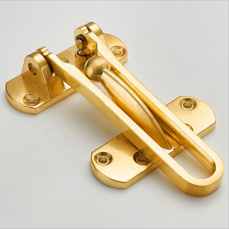LL001 Golden Color Security Lock Hotel Safety Door lock, Door Latch Types From Chinese Big Factory
LL001 Golden Color Security Lock Hotel Safety Door lock, Door Latch Types From Chinese Big Factory