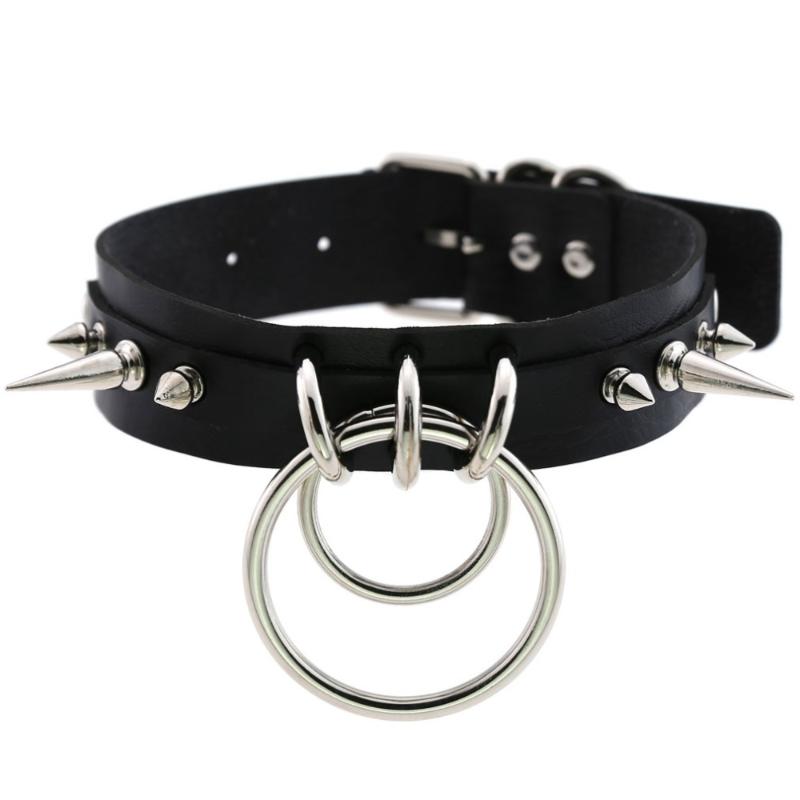 KMVEXO Punk Spike Metal Collar Girls Leather Harness Choker Necklace for Women Party Club Chockers Gothic Jewelry Harajuku 2019
KMVEXO Punk Spike Metal Collar Girls Leather Harness Choker Necklace for Women Party Club Chockers Gothic Jewelry Harajuku 2019