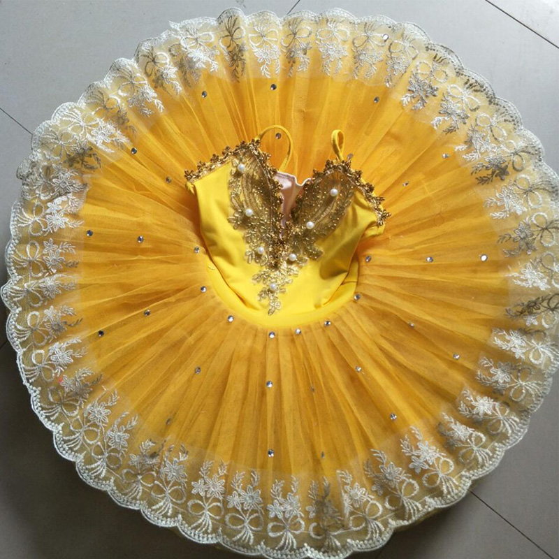 Yellow professional ballet tutu dress girl dance costume child Performance ballerinas tutu kids child Carnival Jazz dance dress
Yellow professional ballet tutu dress girl dance costume child Performance ballerinas tutu kids child Carnival Jazz dance dress