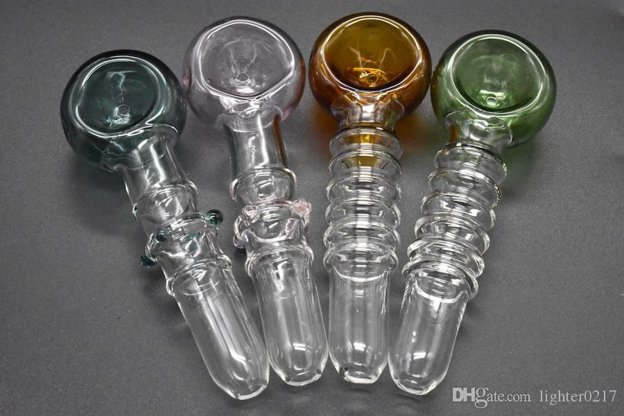 wholesale Cheap 12cm thick Spoon pipe tobacco Smoking Pipes Glass Oil burner pipe Mini water pipes water bongs dry herbal pipes glass pipe
wholesale Cheap 12cm thick Spoon pipe tobacco Smoking Pipes Glass Oil burner pipe Mini water pipes water bongs dry herbal pipes glass pipe