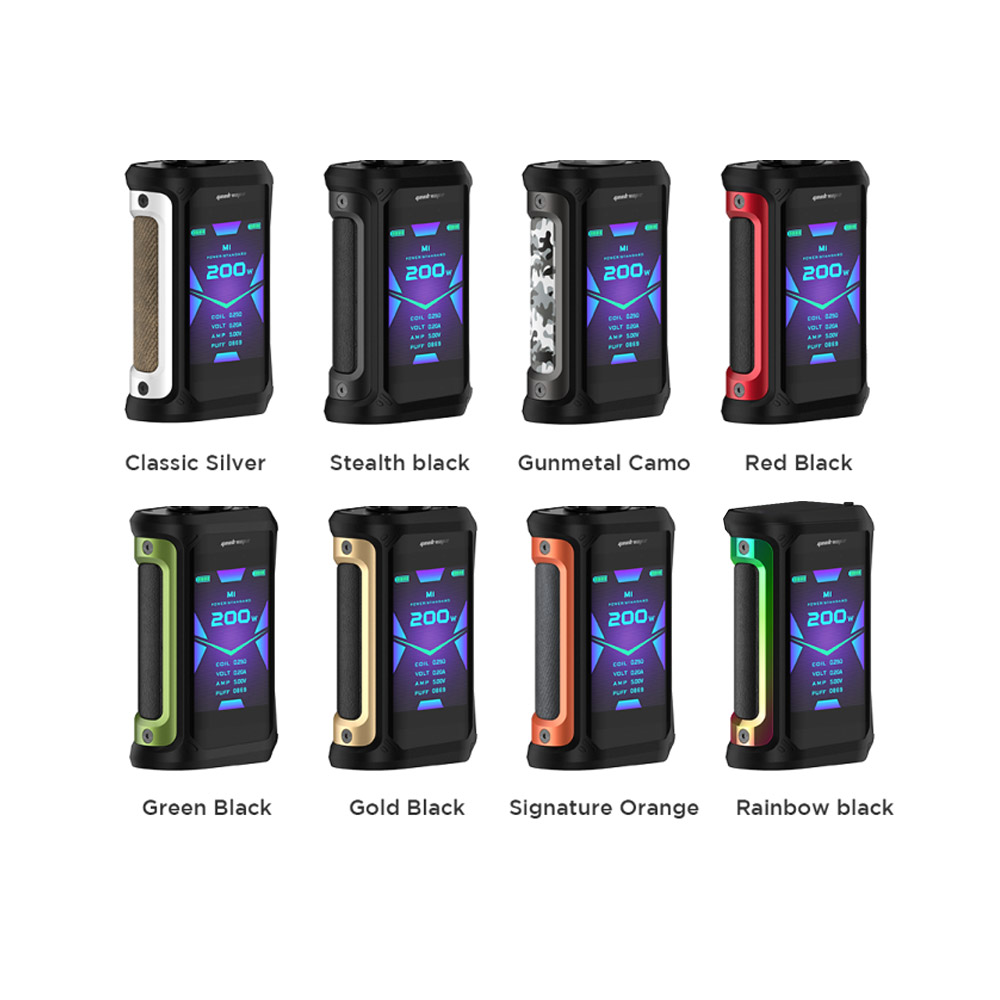 Original GeekVape Aegis X 200W TC Box Mod ecigs Dual 18650 Battery Vape Box Mods Kits with Advanced AS Chipset
Original GeekVape Aegis X 200W TC Box Mod ecigs Dual 18650 Battery Vape Box Mods Kits with Advanced AS Chipset