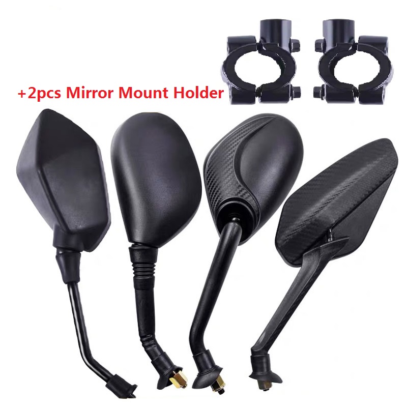 Motorcycle Back View Mirror Gift 2pcs Mount Holder Tool Kit Universal Rearview Mirrors Mirrors Moped Side Mirror 8/10 mm Screws
Motorcycle Back View Mirror Gift 2pcs Mount Holder Tool Kit Universal Rearview Mirrors Mirrors Moped Side Mirror 8/10 mm Screws
