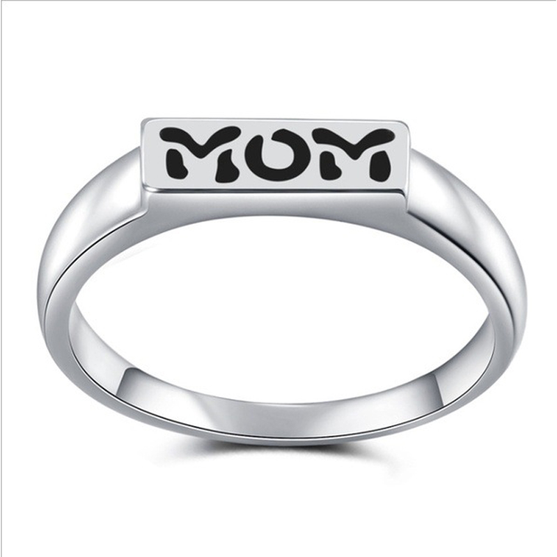 Vintage Silver Color Bohemian Letter Ring For Women Retro MOM Print Ring Female Party Jewelry birthday present For Mother Wife
Vintage Silver Color Bohemian Letter Ring For Women Retro MOM Print Ring Female Party Jewelry birthday present For Mother Wife
