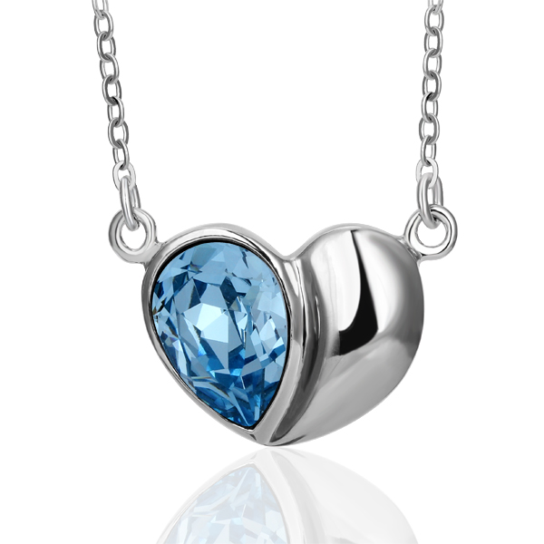 Hot Sale 18K Platinum Plated Heart Love Gift Pendant Necklaces Genuine Austrian Crystal Fashion Costume Women Necklace Jewelry for Women
Hot Sale 18K Platinum Plated Heart Love Gift Pendant Necklaces Genuine Austrian Crystal Fashion Costume Women Necklace Jewelry for Women
