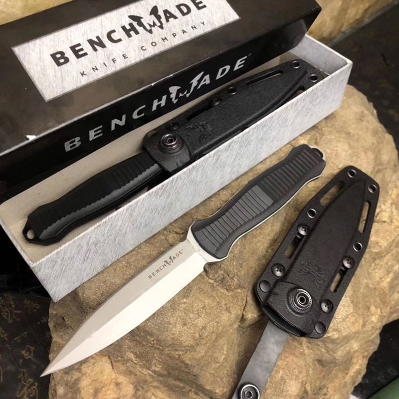 New Arrival Steel Knife BM133 Point Double Action D2 Knife Knives Black Classic BM3300 Tactical Spear BM Handle Fixed Plain Qtarx
New Arrival Steel Knife BM133 Point Double Action D2 Knife Knives Black Classic BM3300 Tactical Spear BM Handle Fixed Plain Qtarx