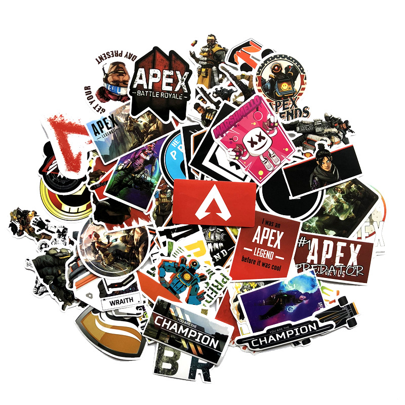 68pcs Laptop Stickers Gaming Stickers for Water Bottle Macbook Car Bumper Skateboard Luggage Phone Stickers and Decal Graffiti Patches Apex, Mix
68pcs Laptop Stickers Gaming Stickers for Water Bottle Macbook Car Bumper Skateboard Luggage Phone Stickers and Decal Graffiti Patches Apex, Mix