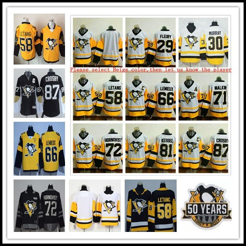2017 Stanley Cup Champions Pittsburgh Penguins Hockey 87 Sidney Crosby 81 Phil Kessel 71 Evgeni Malkin 30 Matt Murray Fleury Sewn Ice Jersey, Black
2017 Stanley Cup Champions Pittsburgh Penguins Hockey 87 Sidney Crosby 81 Phil Kessel 71 Evgeni Malkin 30 Matt Murray Fleury Sewn Ice Jersey, Black