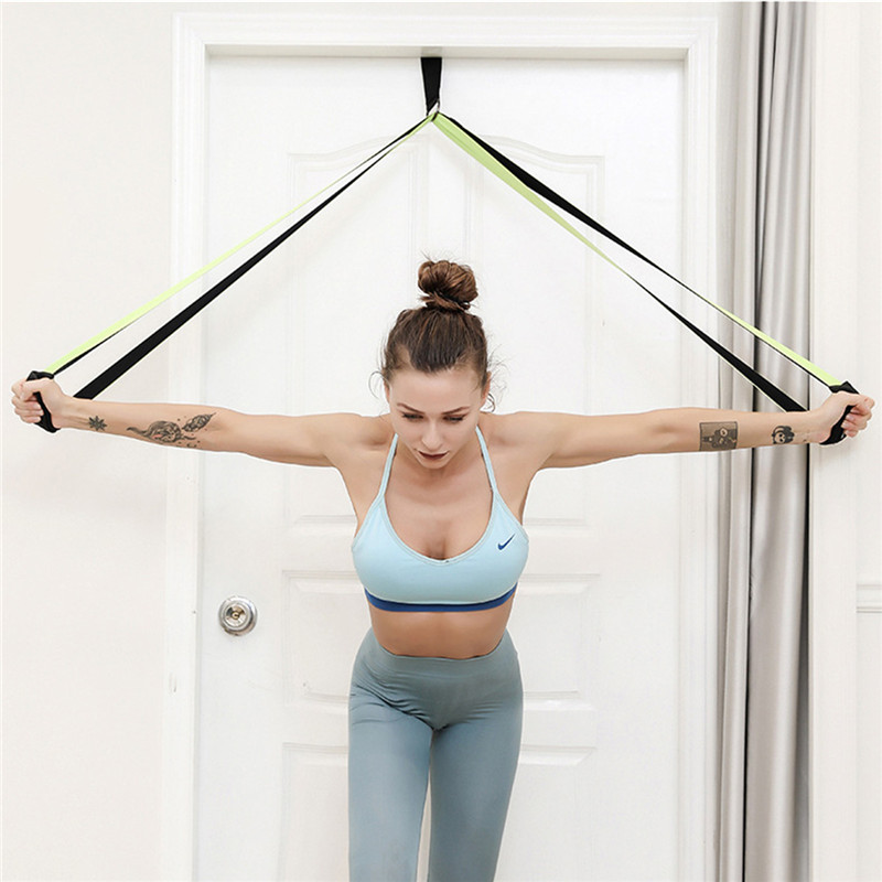 Women Latex Fitness Resistance Bandfor Yoga Pilates Expander Trainning Workout Equipment, Black
Women Latex Fitness Resistance Bandfor Yoga Pilates Expander Trainning Workout Equipment, Black