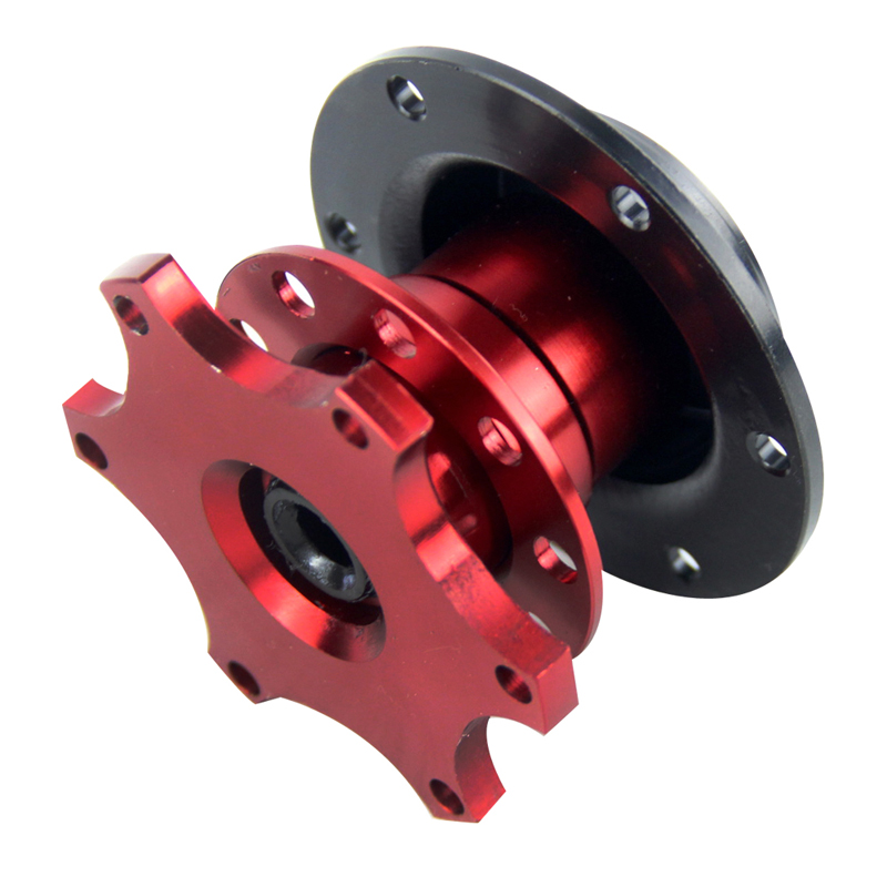 Car Steering Wheel Quick Release Hub Boss Kit Quick Release Steering Wheel Adapter For 6 Hole Steering Wheel Hub