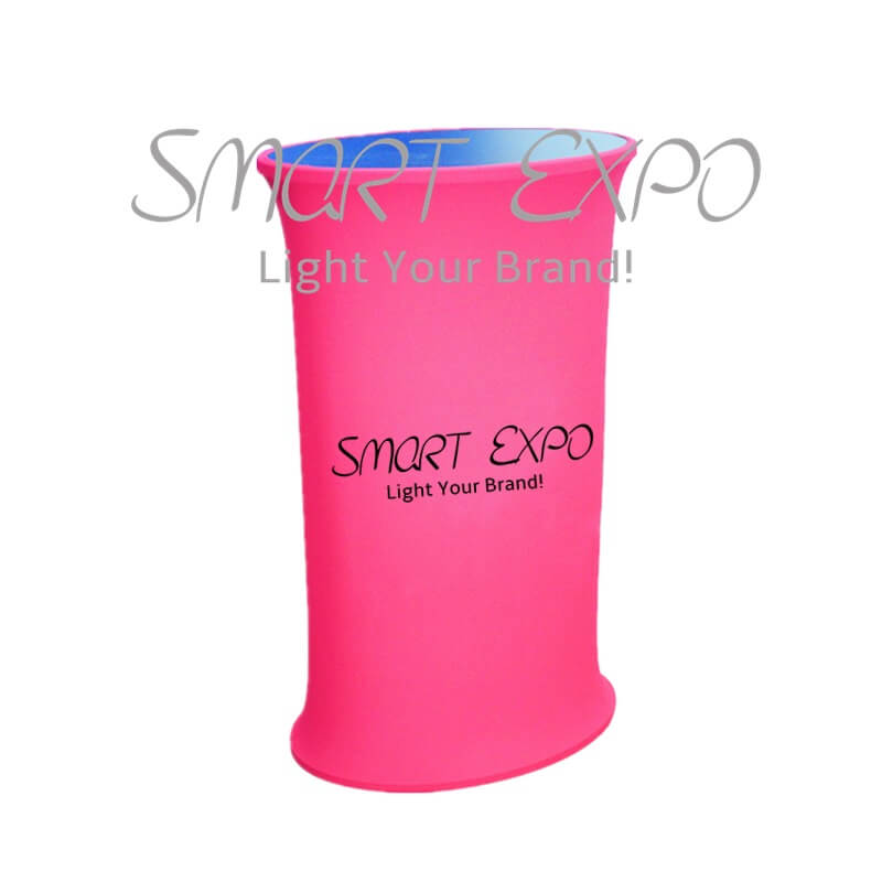 Oval Tension Fabric Counter With HDF Top-Bottom Boards Thick Aluminum Tube Tension Fabric Printed Graphic Portable Carry Bag
Oval Tension Fabric Counter With HDF Top-Bottom Boards Thick Aluminum Tube Tension Fabric Printed Graphic Portable Carry Bag
